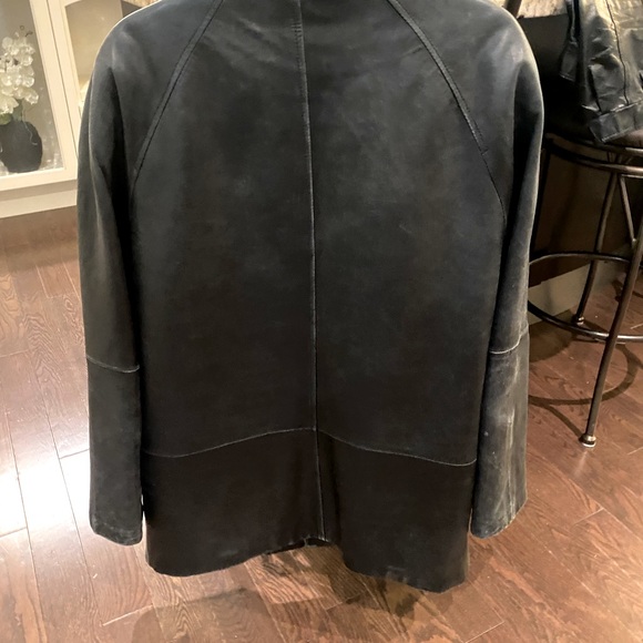 Large Danier Leather jacket - great for Halloween costume! - Picture 2 of 4